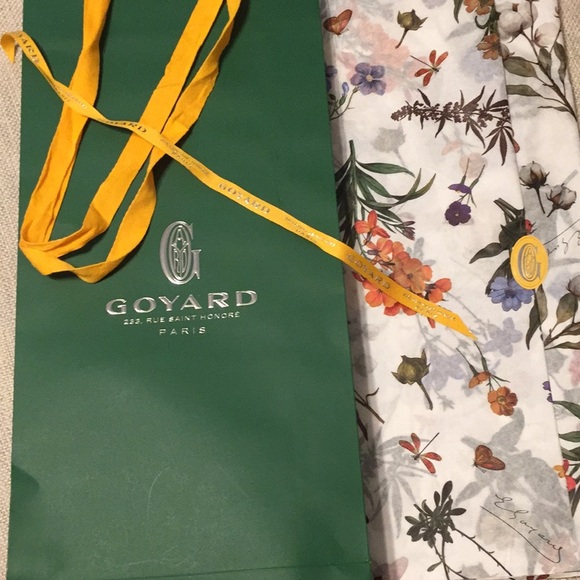 Goyard shopping bag, tissue and ribbon - Picture 1 of 6